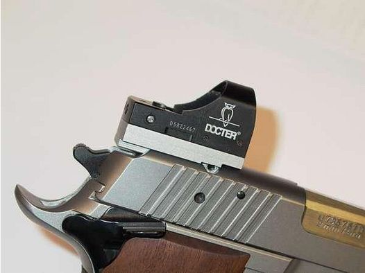 HENNEBERGER Montage f. Leuchtpunktvisier Montageplatte BURRIS /Noblex f. SIG X-Five&Six -schwarz