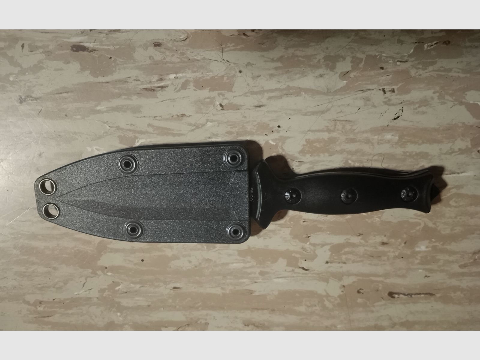 Nieuwe USMC mes Outdoor Knife Kampfmesser aan beide zijden scherp stabiel robuust uit verzameling