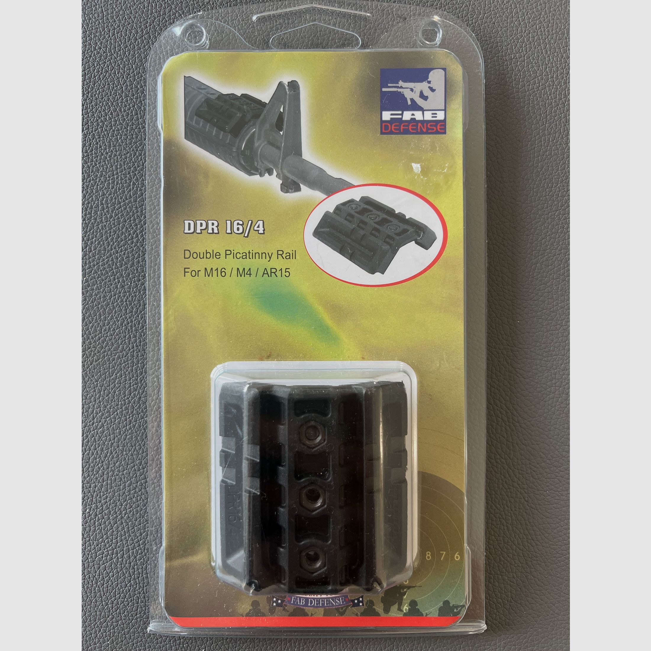 FAB Defense DPR 16/4 Double Picatinny Rail – Nuovo in OVP