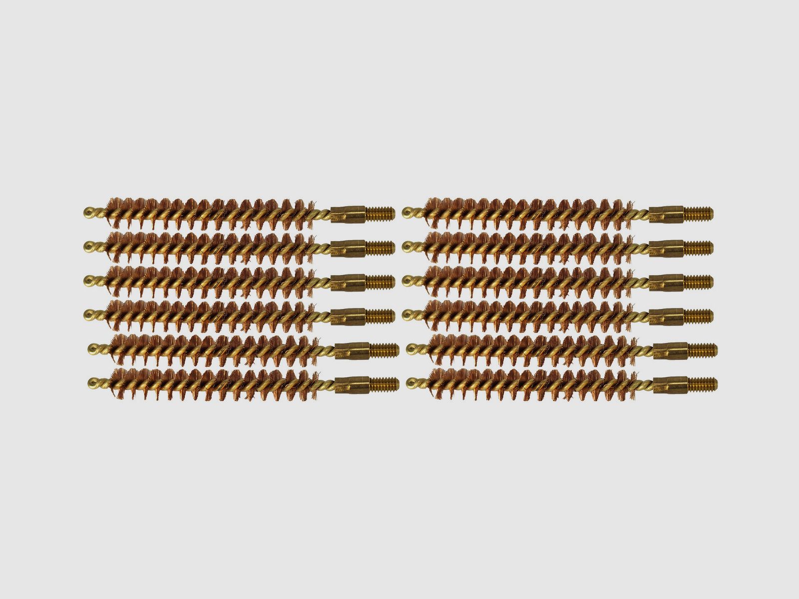 12 Laufbürsten Bronze 7mm Langwaffen