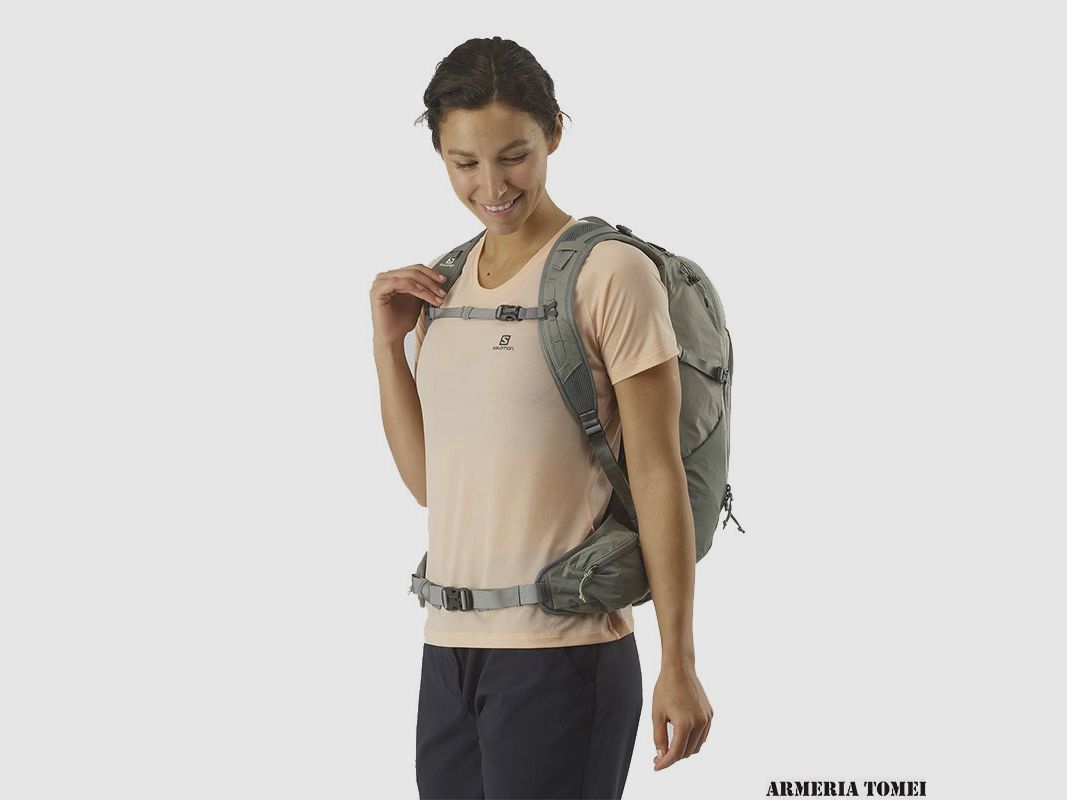 SALOMON – RUCKSACK – TRAILBLAZER 30 Wrought Iron / Sedona Sage, Bild 4 von 5
