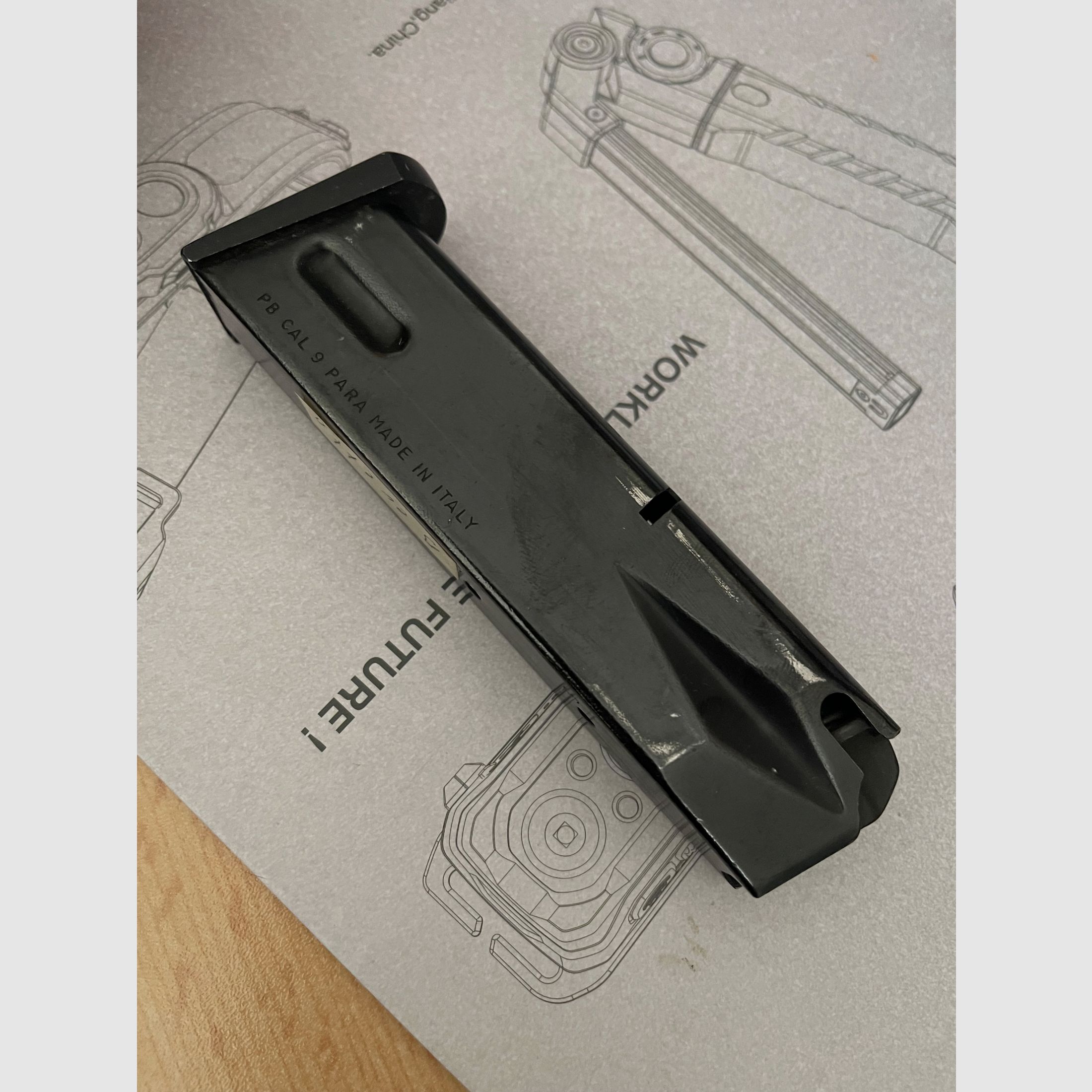 Beretta, original Magazin M92F Italy, Bild 4 von 5