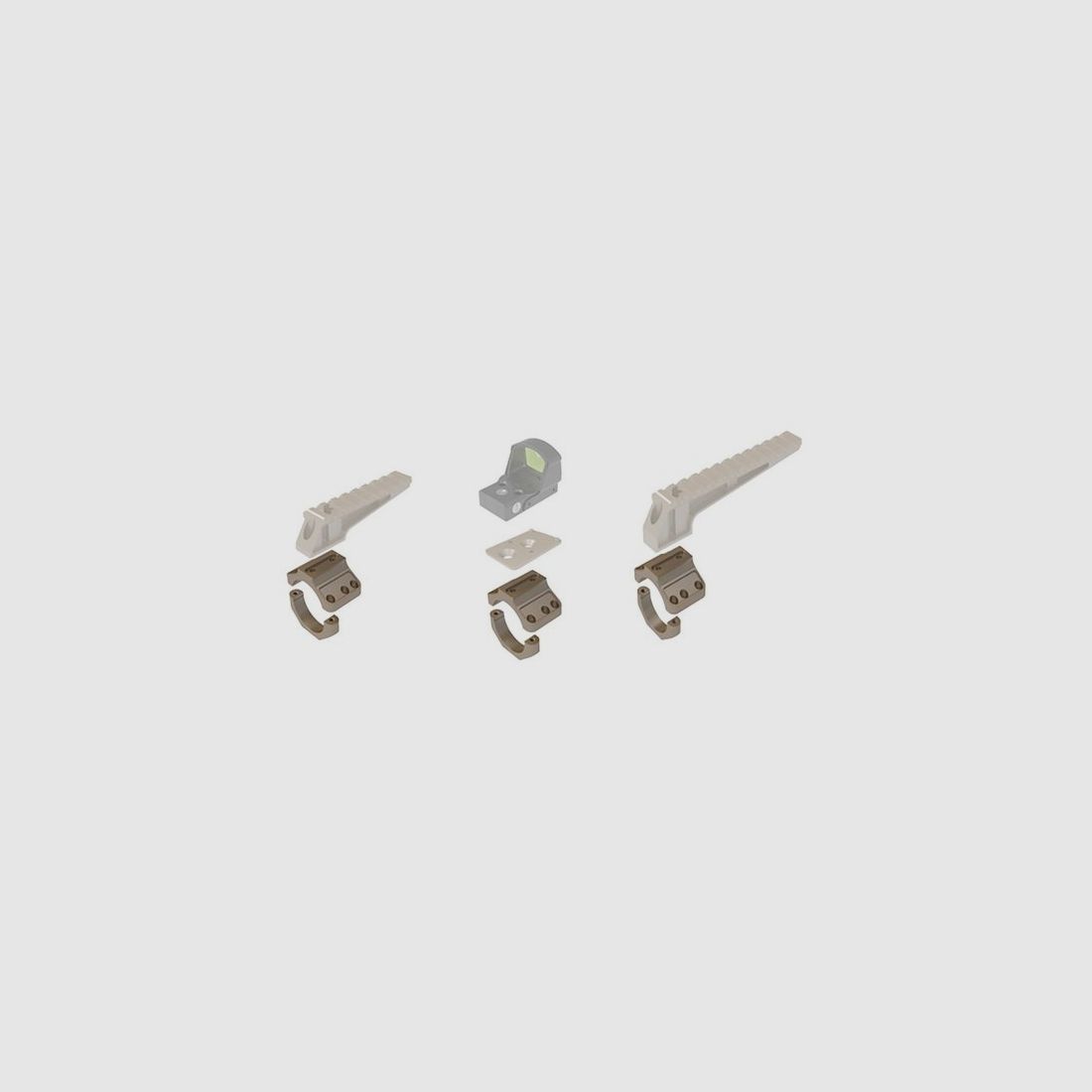 BADGER ORDNANCE KAPY BADGER ORDNANCE 35MM CONDITION ONE KAPAK DODATKOWY RING TAN