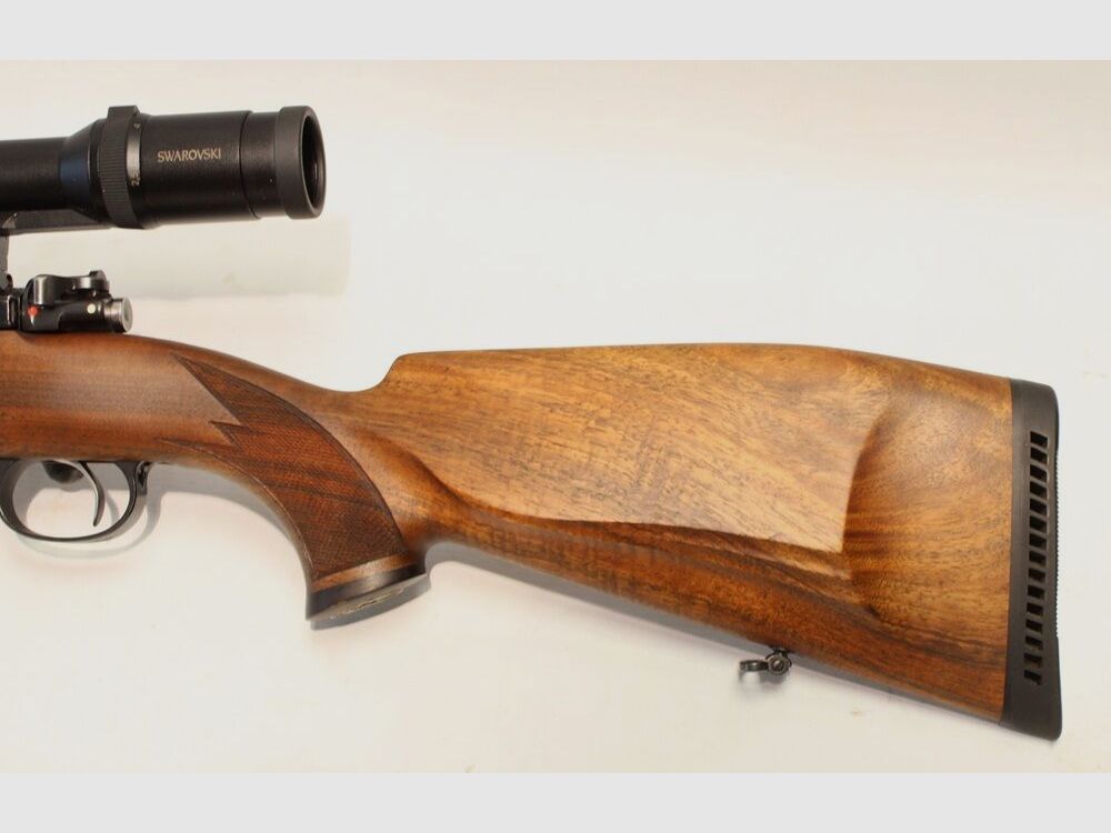 Mauser 98 with 2.5-10x56 Swarovski Habicht LA 4i