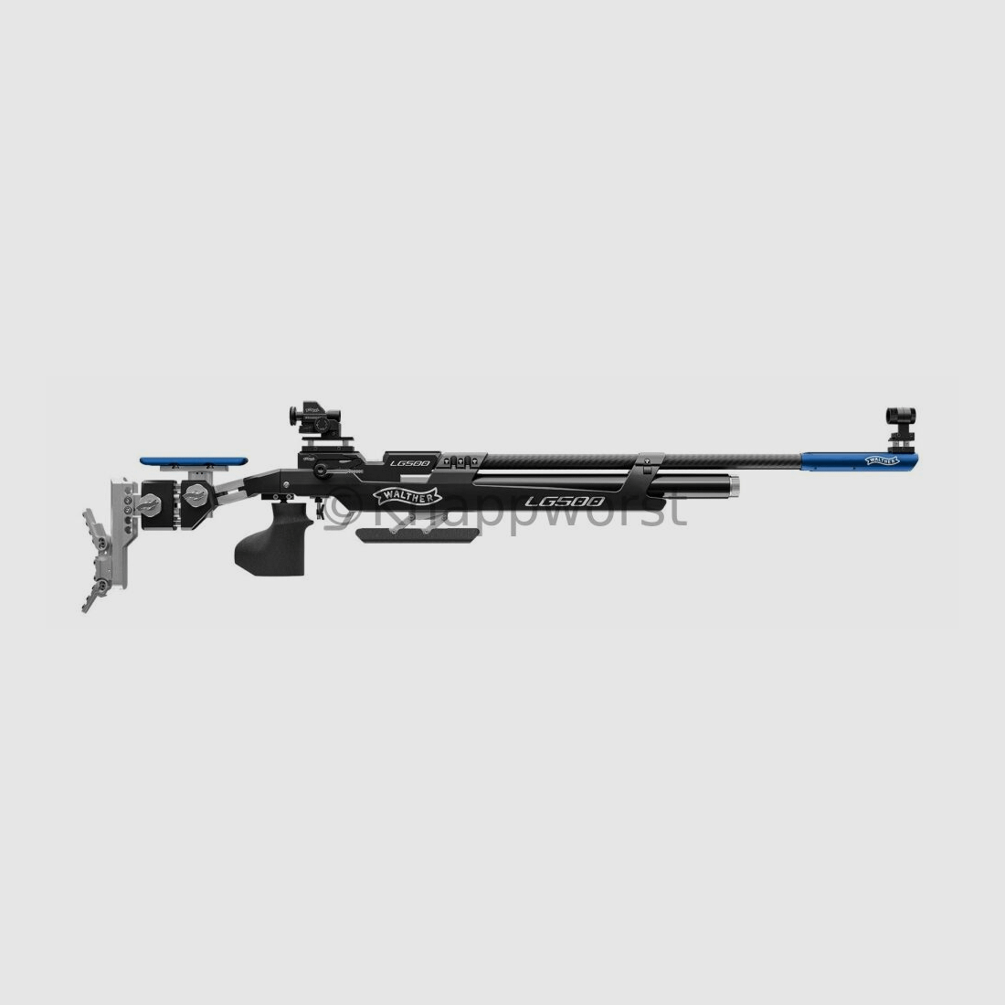 Walther LG500 Expert Aluminum Stock Right