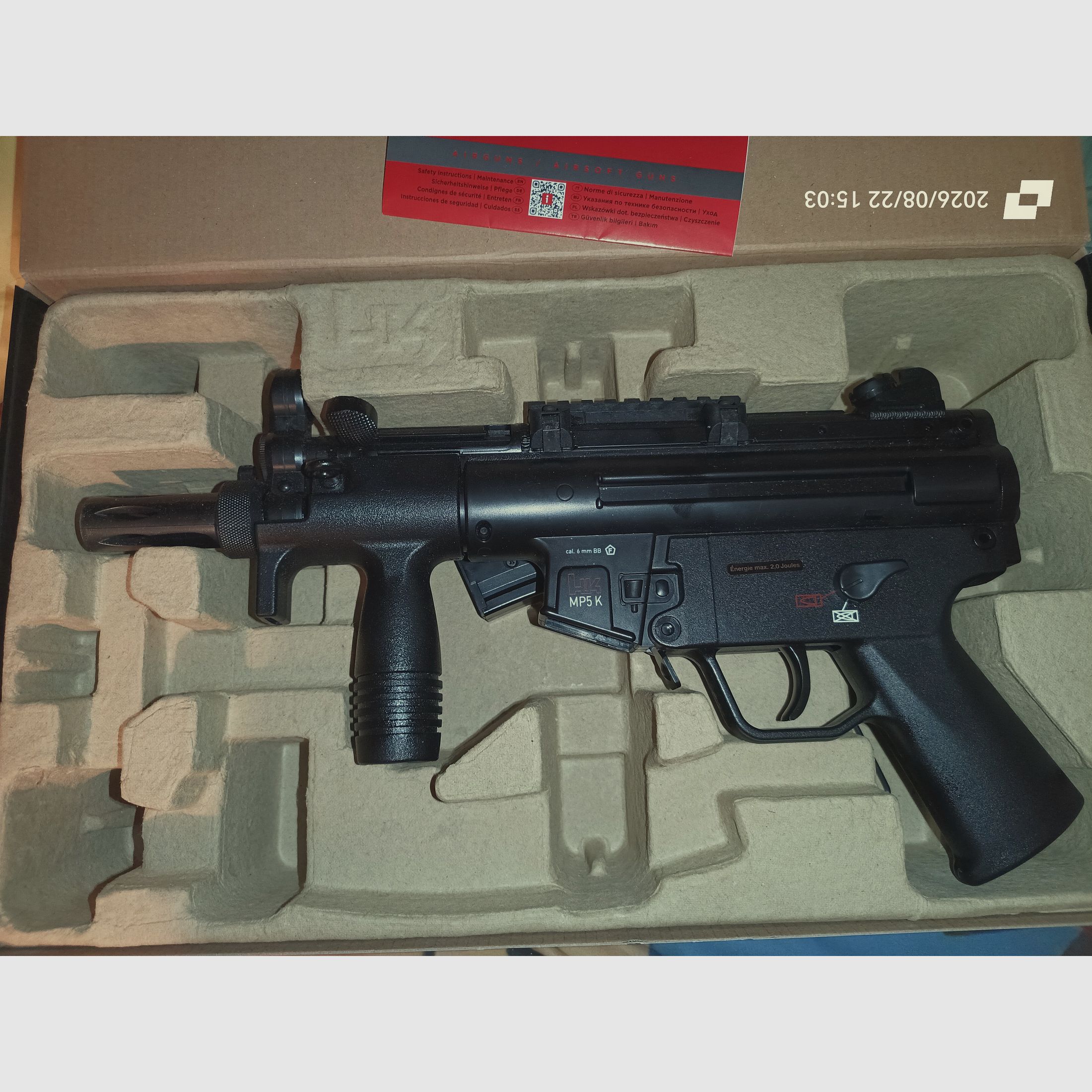 Hecker und Koch MP 5 k 6mm bb