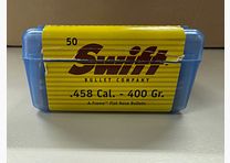 SWIFT A-FRAME .458 Cal. - 400 GRAIN kogels