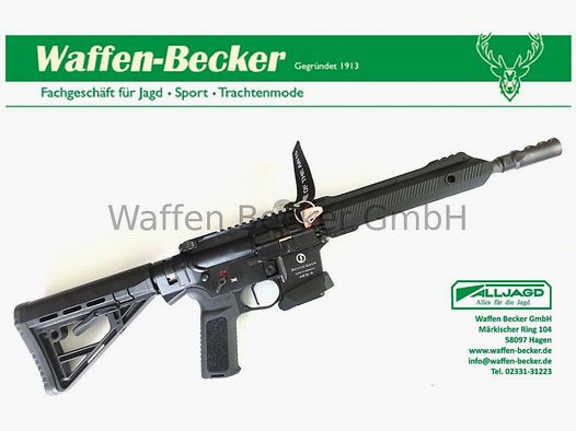 Schmeisser (Waffen Schumacher) AR15-9 S4F Sport Dynamic PCC Kal. 9mm Luger 10,5", zwart