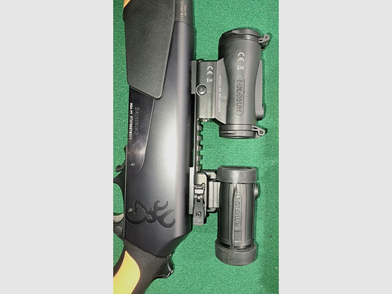 HOLOSUN Punto Rojo Elite HE530G-RD incluido Picatinny - Montaje de Liberación Rápida