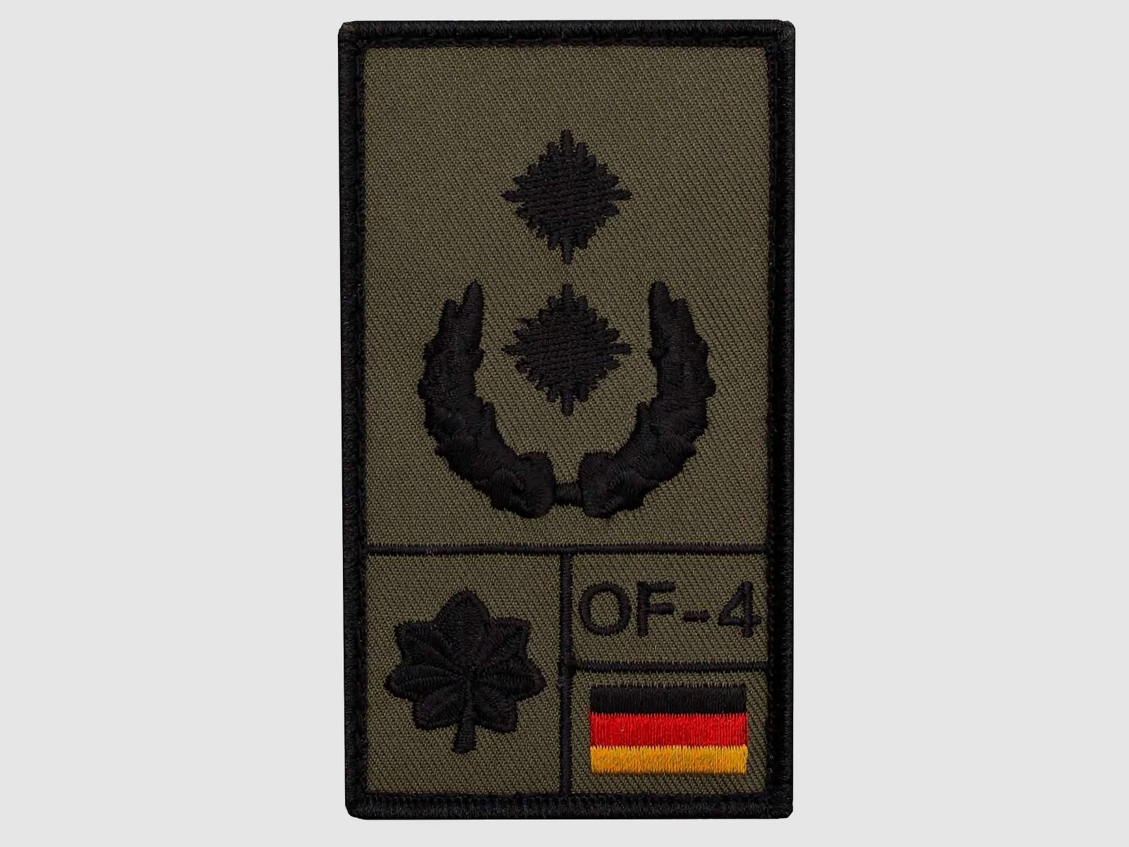 Café Viereck Rank Patch Oberstleutnant