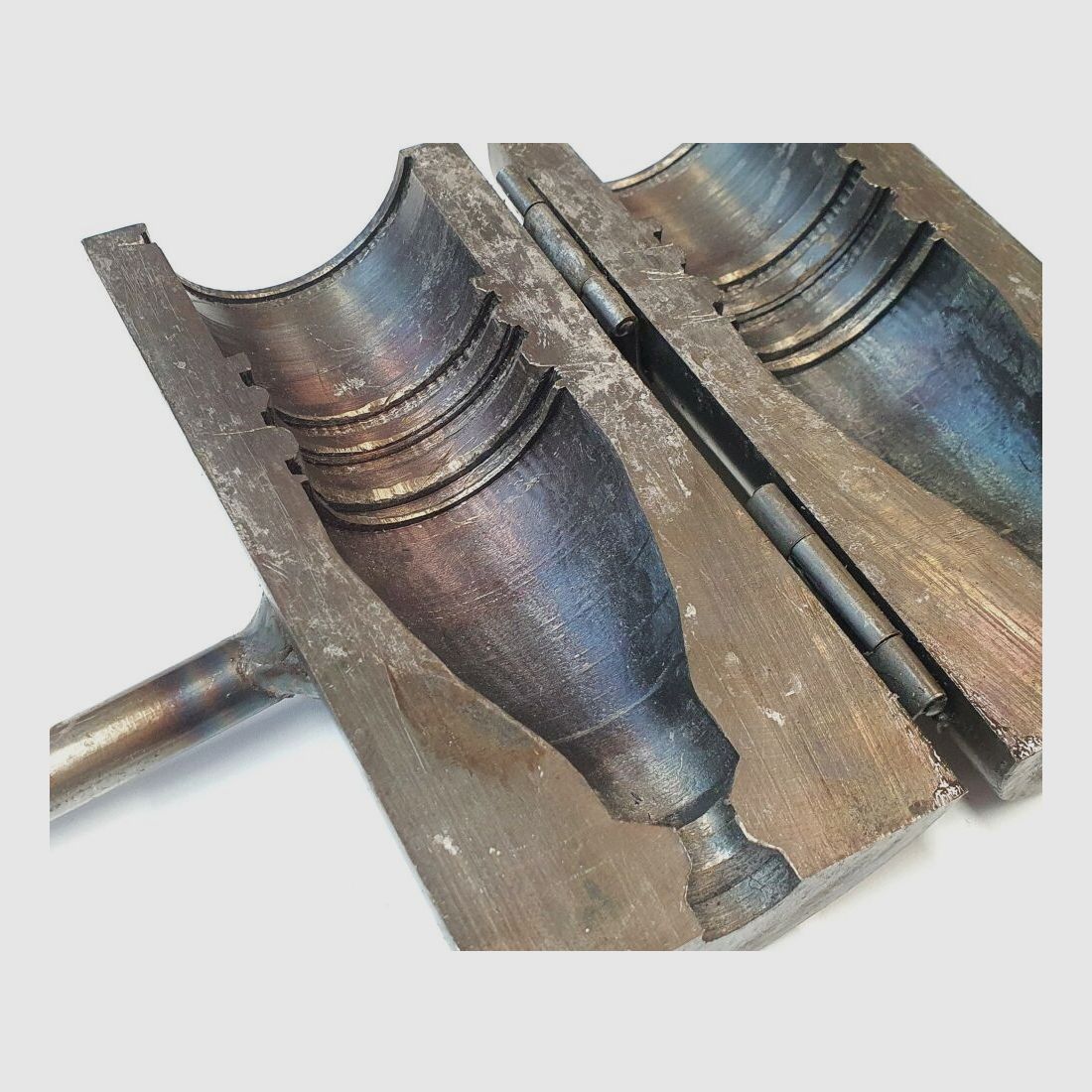 Rarità sconosciuta: Stampo per fusione di artiglieria da 45 mm - Unione Sovietica della Seconda Guerra Mondiale PAK (BR-240) / Produzione di deposito