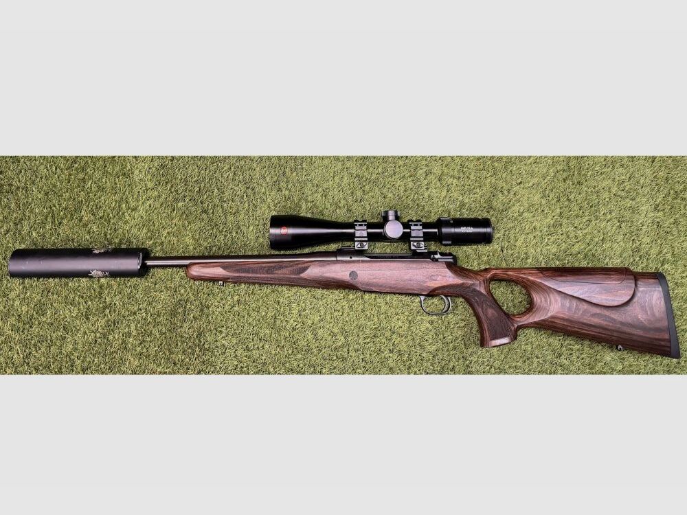 Mauser 12 Max pacchetto completo con Leica Amplus 2,5-15x50 .308Win