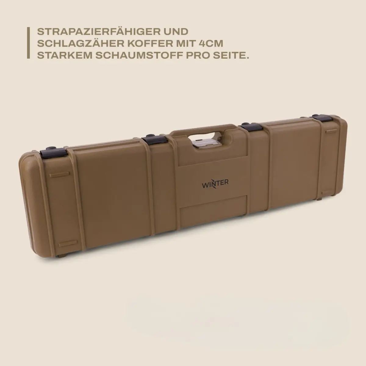 Winter Gewehrkoffer Coyote 107 cm (Coyote), Bild 2 von 6