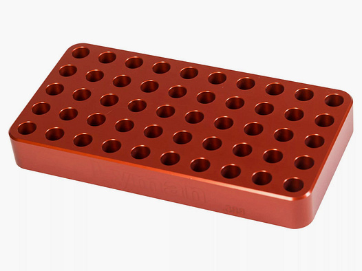 Bloc de Chargement en Aluminium Lyman .388 de Diamètre pour 50 Étuis