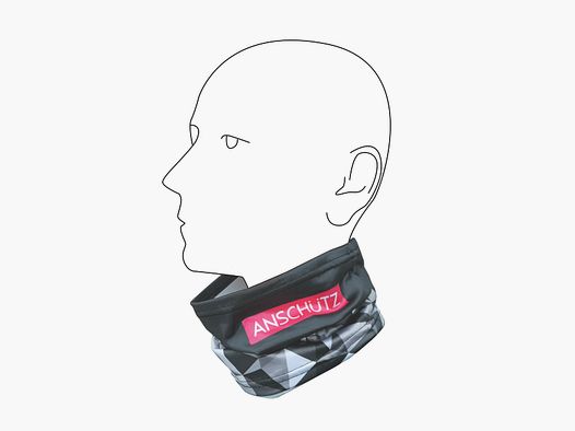 Multifunctional neck scarf "Camo