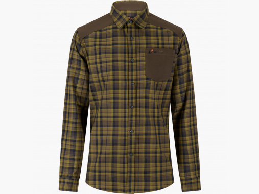 il Lago Prestige Camisa Outdoor Finn Hombre (Oliva/Negro) | 3XL