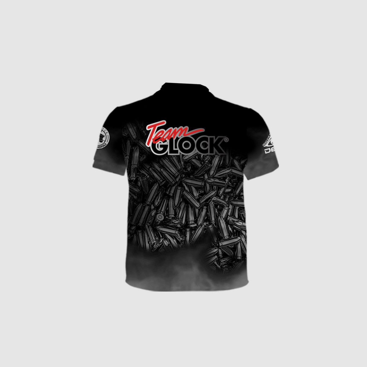 DED Team Glock T-Shirt Schwarz, Größe: L, Benutzerdefinierter Name: Kein Name, Kleidungstyp: Kinder, Bild 2 von 3