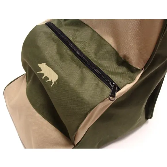 Stiefeltasche mit Wildschwein-Stickerei und Tasche, Bild 3 von 4