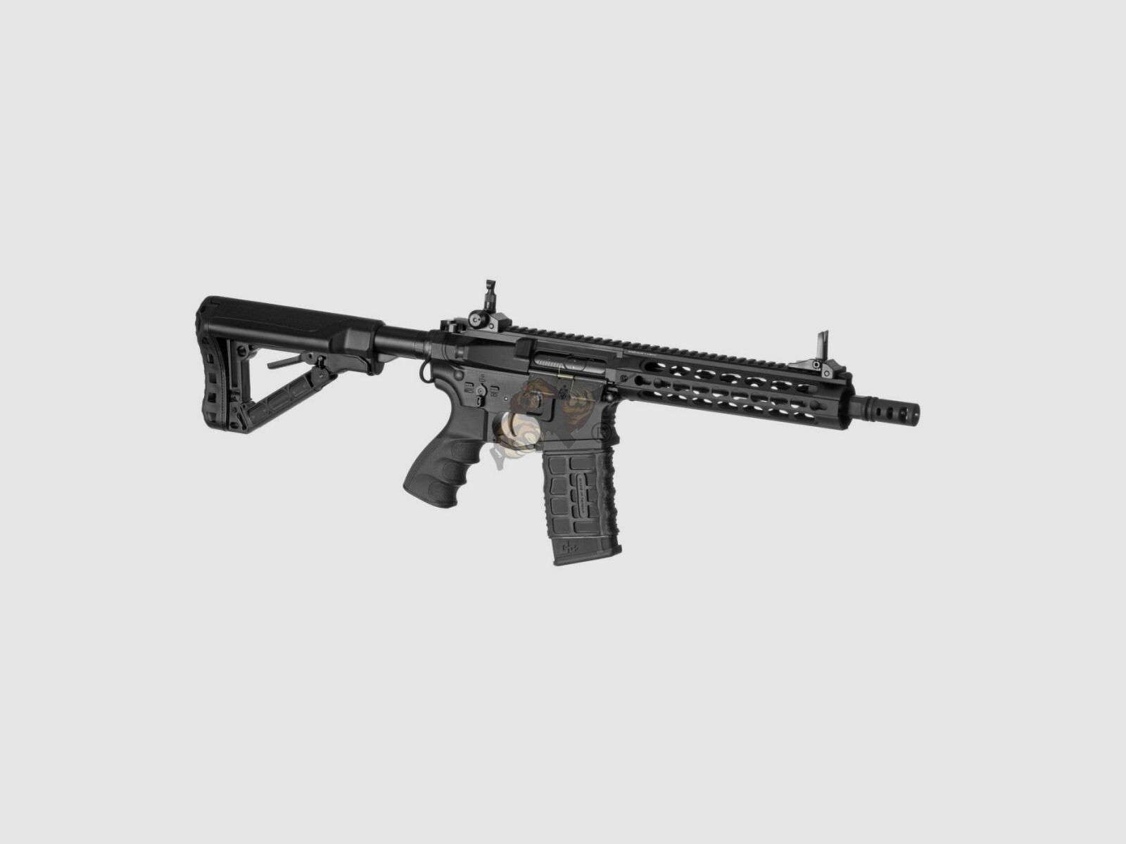 G&G GC16 WARTHOG 9" with ETU in Black Airsoft S-AEG free from 18