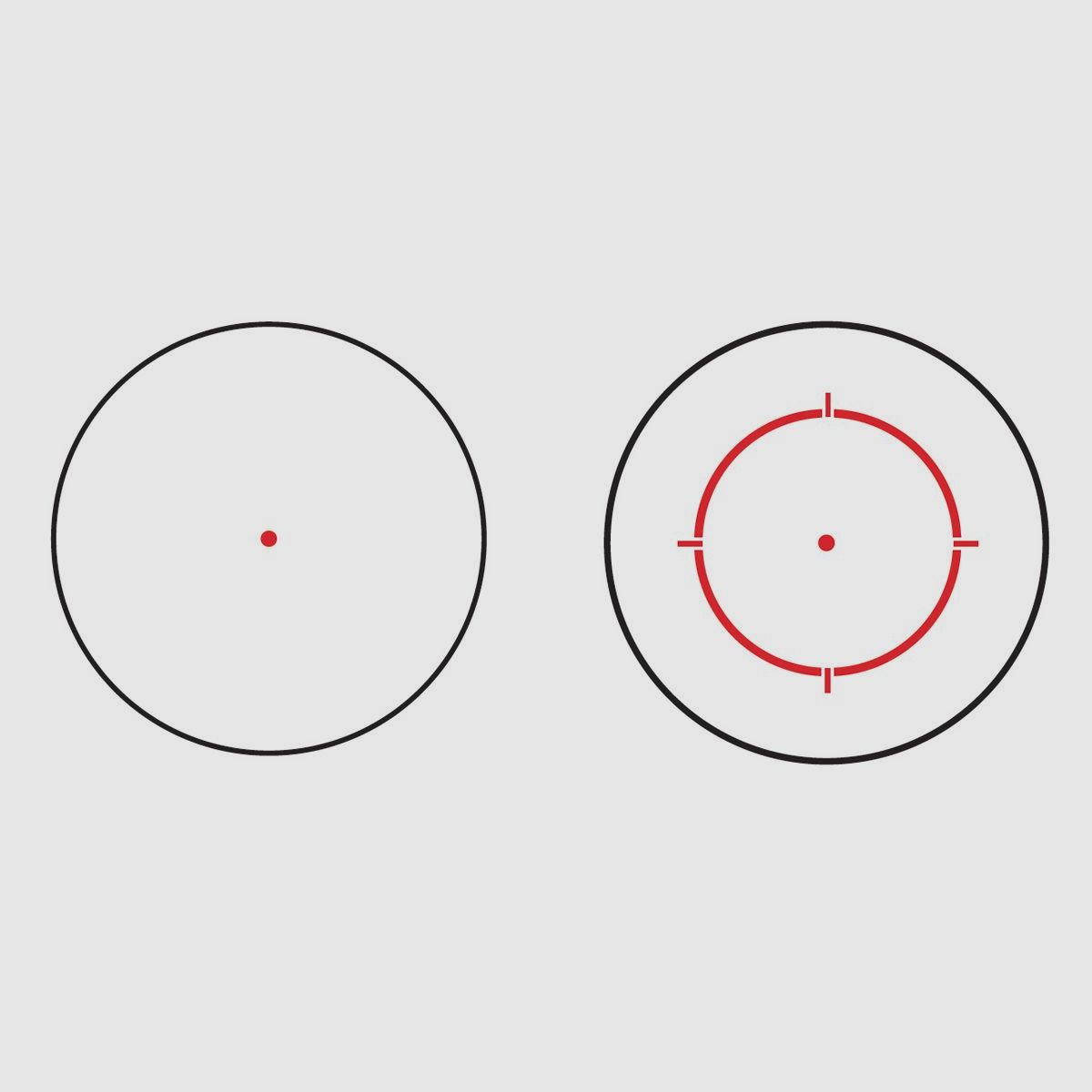 Sig Sauer ROMEO5XDR 65MOA Circle Dot mit Picatinny Montage SOR52102