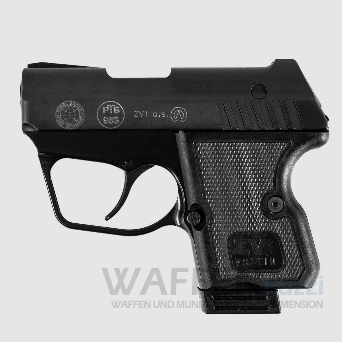 Steel Eagle schreckschusspistool kaliber 9mm P.A.K. 6 schoten