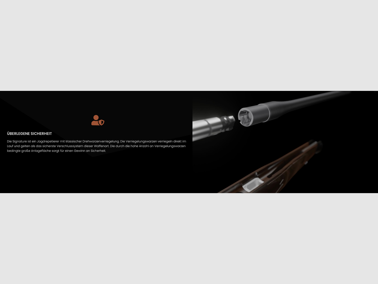 RöWa Rössler repeating rifle Signature Allround Flex 6.5 Creed. Plastic stock M15x1