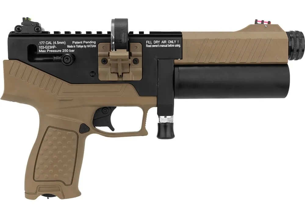 Hatsan Velox Halbautomatisches PCP (Schwarz oder FDE Braun), Bild 7 von 8