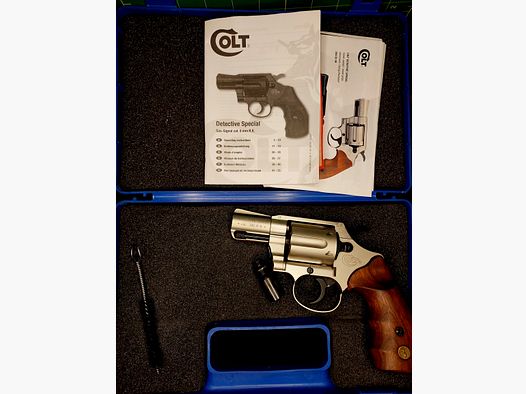 Colt Detective Special (Umarex) .380 (9mm) R.K. (PTB 841) mit Holzgriffen