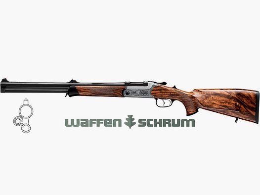 Blaser BD14 Luxus SHK:4 / Grabado: izquierda-Jabalí & derecha-Ciervo