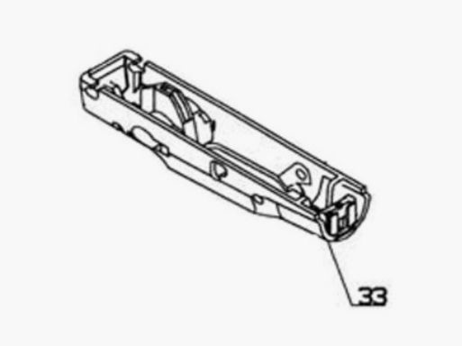 Auslöserbox und Platte CX4 BERETTA