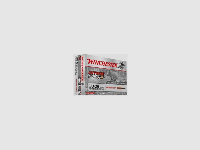 Winchester patroon voor geweer kal. 30-06 SPRG kogel Extreme Point, afbeelding 1 van 2