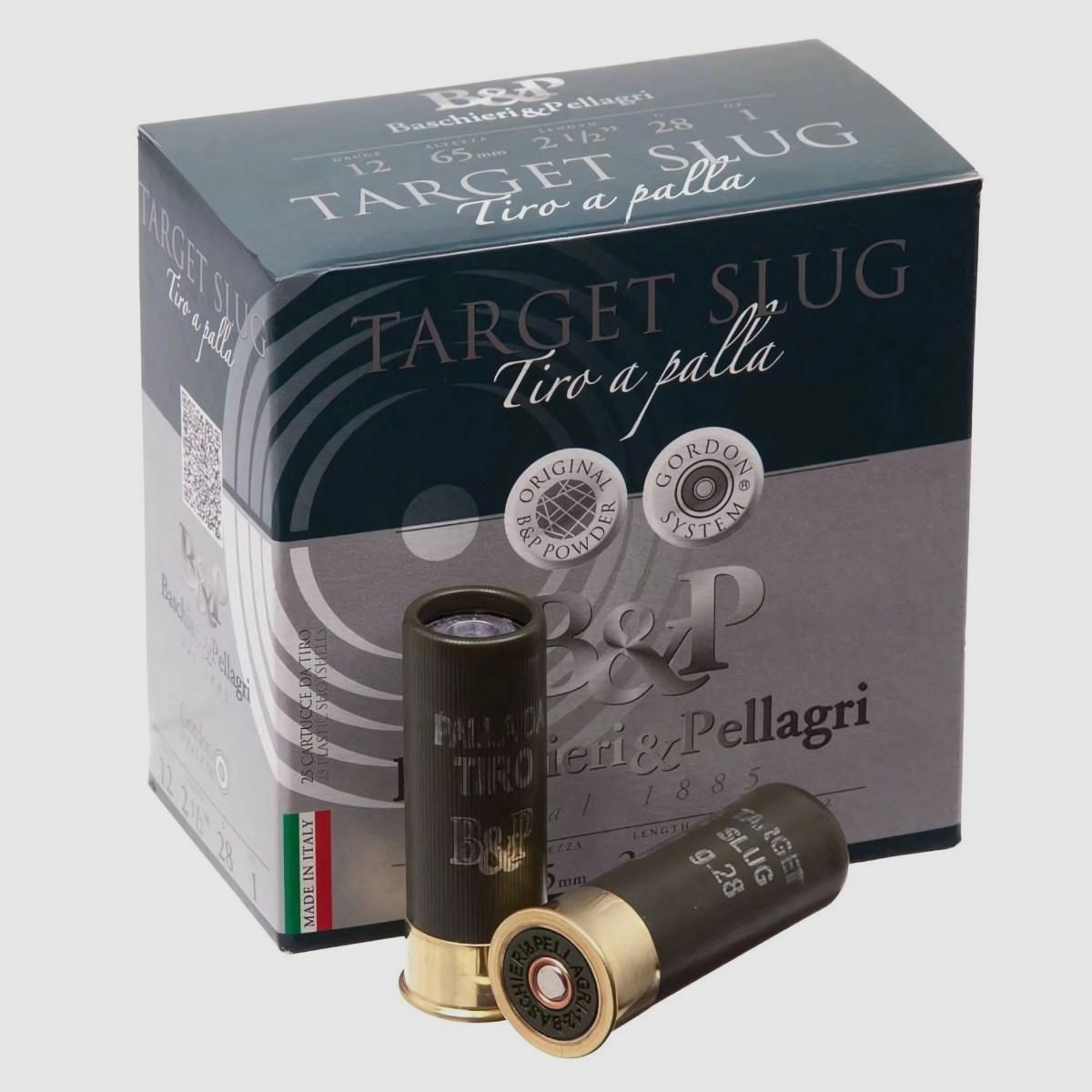 B&P 12/65 Slug Target 28 g