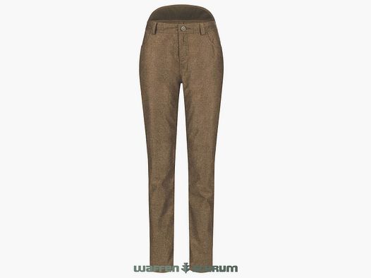 Blaser Hose Vintage Celina Dunkelbraun Melange