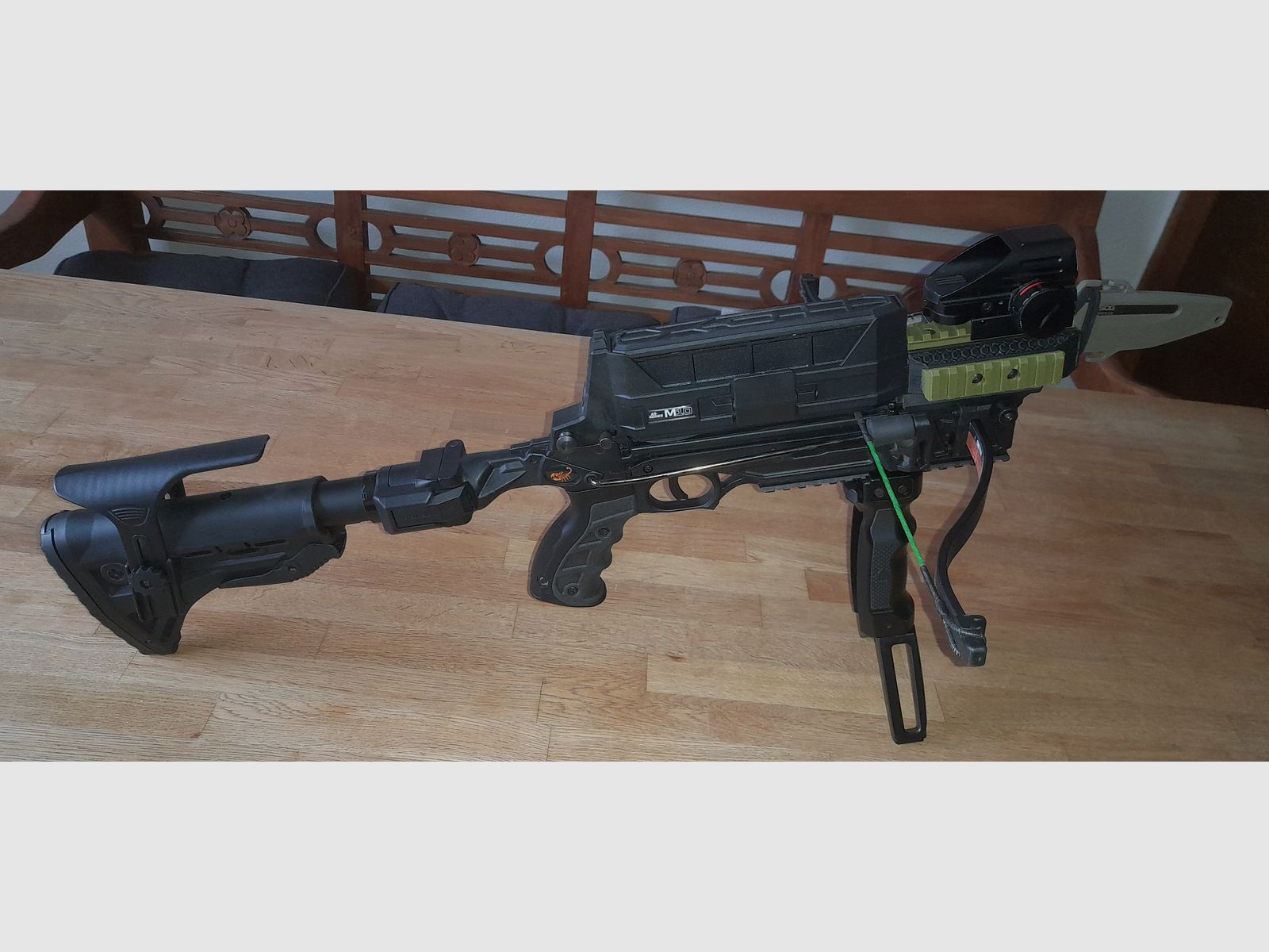 Steambow M10 con accesorios