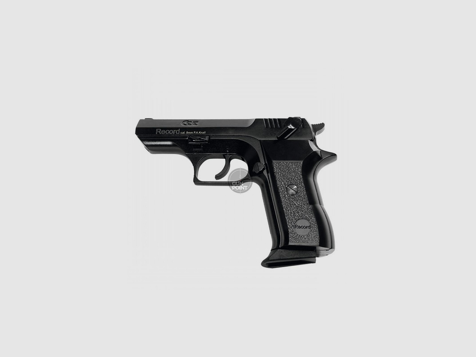 Schreckschuss - Gas Signal Pistole - RECORD Modell COP BR. - 9 mm P.A.K.