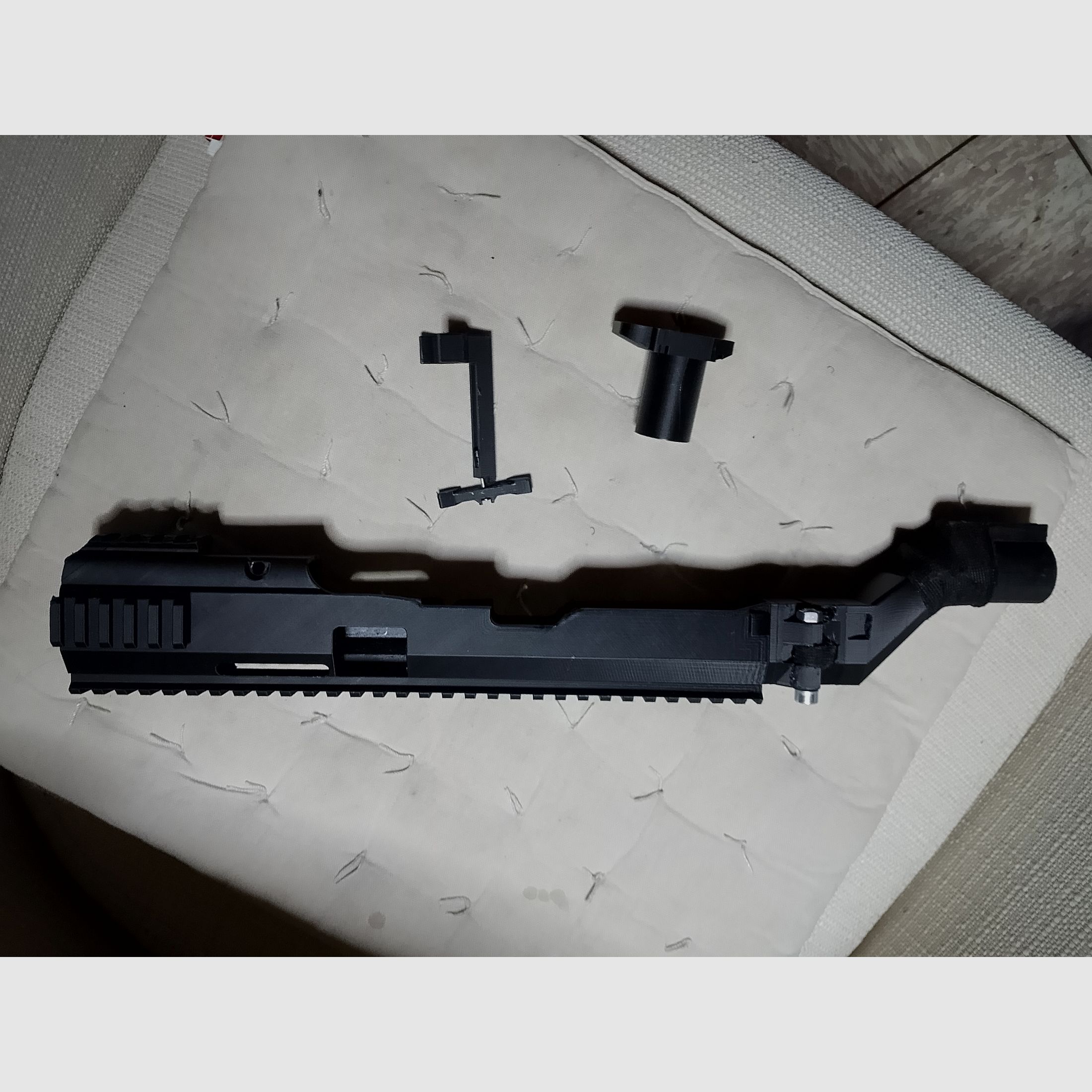 Conversion Body Kit Pistolen Airsoft Softair Paintball Ram Universal klappbarer schaft 3d Druck für Bastler 