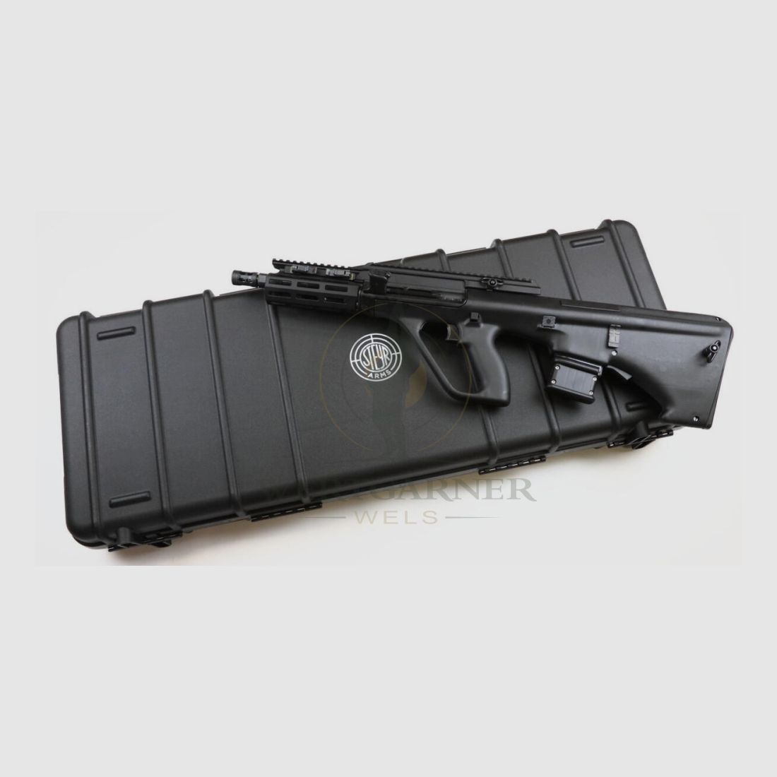 Steyr AUG A3 Z QCB LRD M II 417mm 9011 Lange Rail .223 Rem., afbeelding 5 van 6