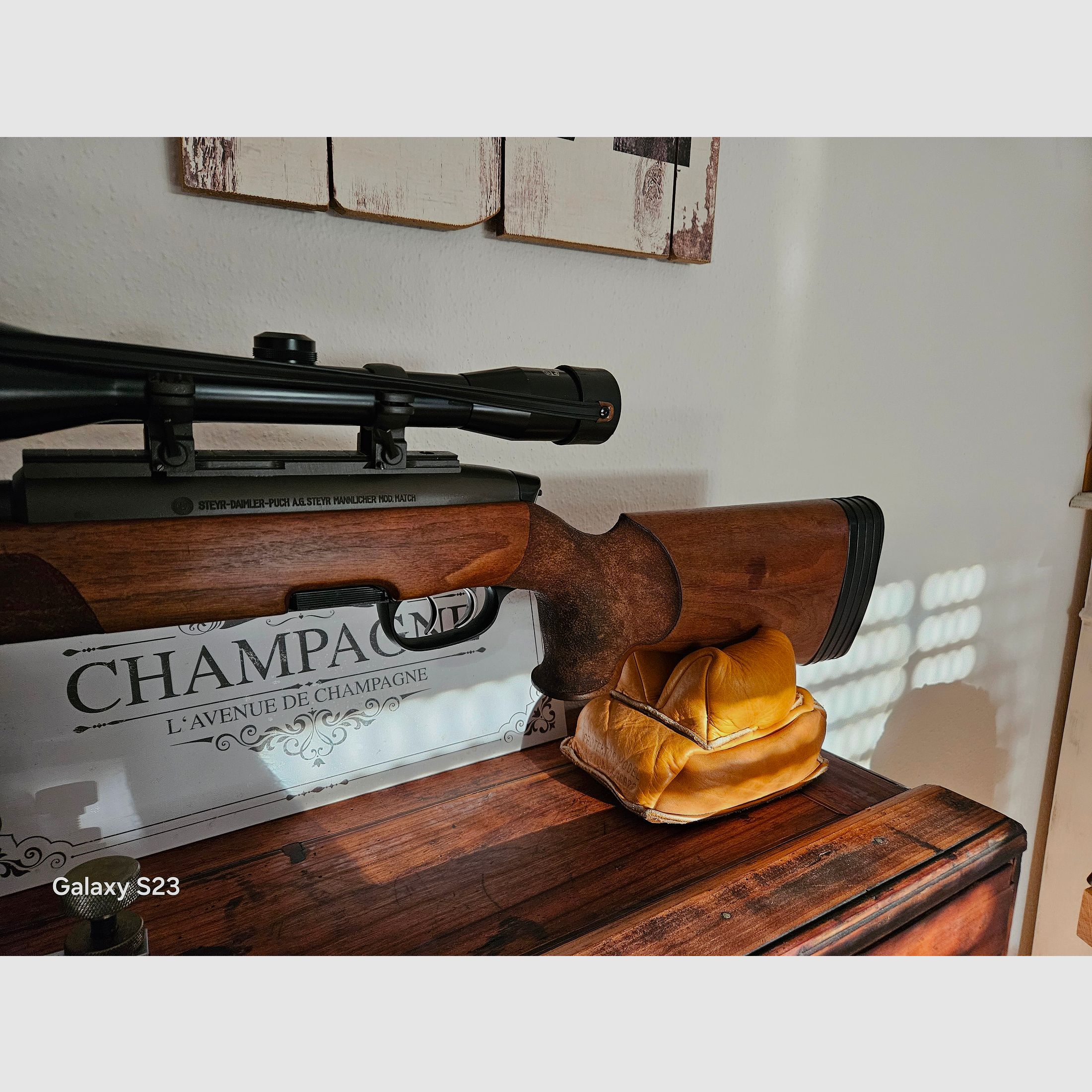 Steyr SSG 69 incl. scope and extra trigger - also trade for watch