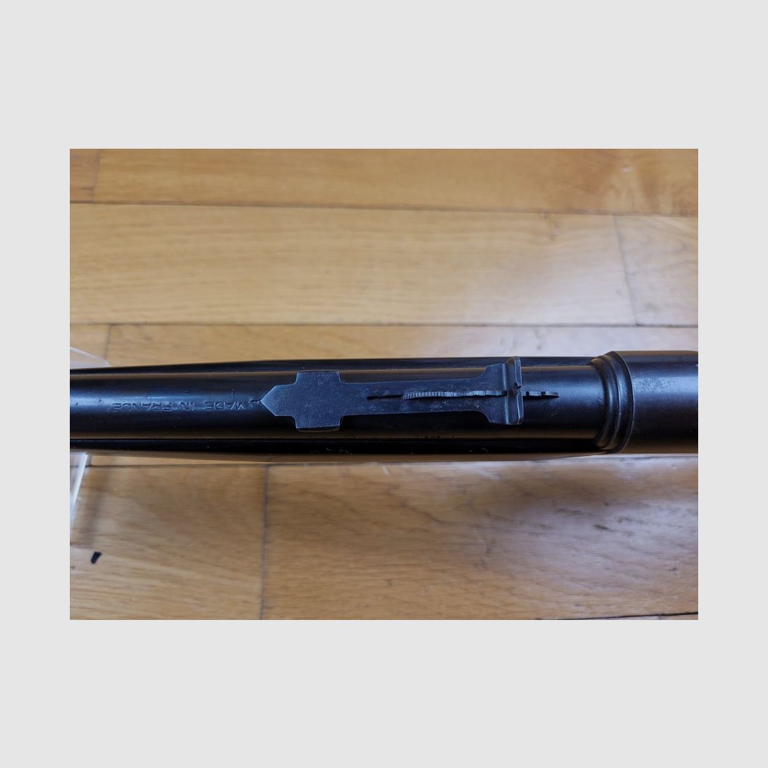 Schöne Selbstladebüchse Unique V49 – .22LR – Magazin – Waffenfabrik der Pyrenäen – Hendaye – TBE, Bild 8 von 13
