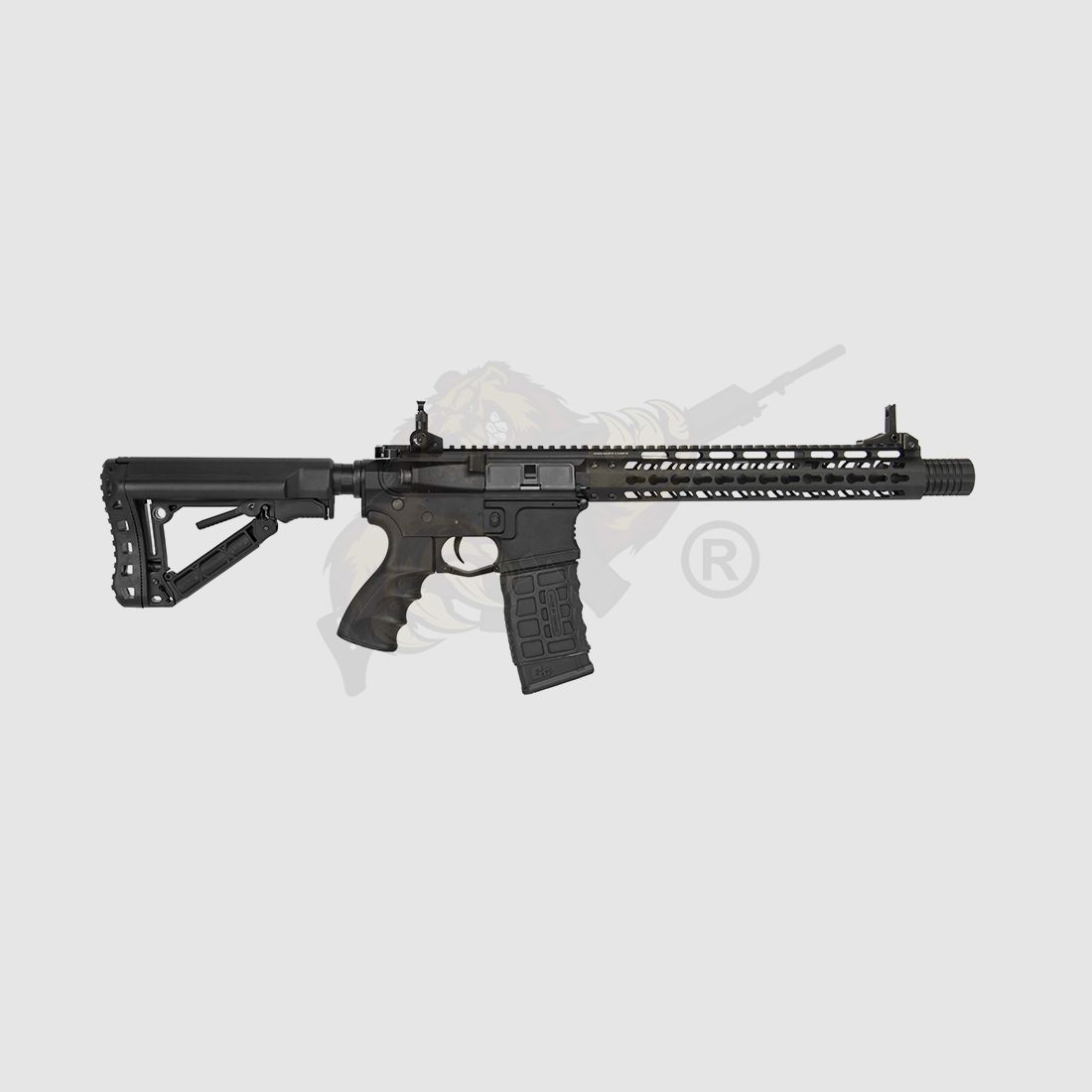 G&G CM16 Wild Hog 12" Airsoft mit ETU - max 0,5 Joule