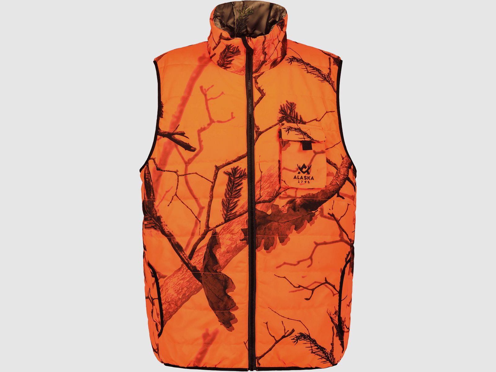 Alaska 1795 Tundra Reversible Weste Herren Blaze 3D 3XL
