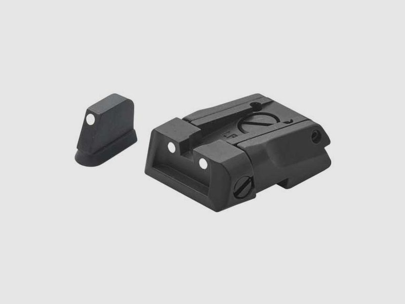 LPA ADJUSTABLE SIGHT KIT + FRONT SIGHT CZ SP01 SHADOW