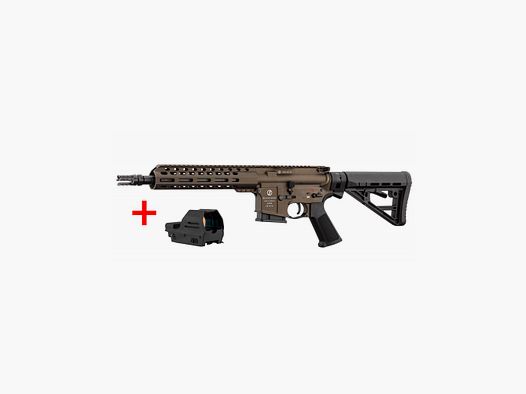 PACK AR15 SCHMEISSER S4F BRONZE 10.5 KAL. 223 MLOCK + PR FALKE LE