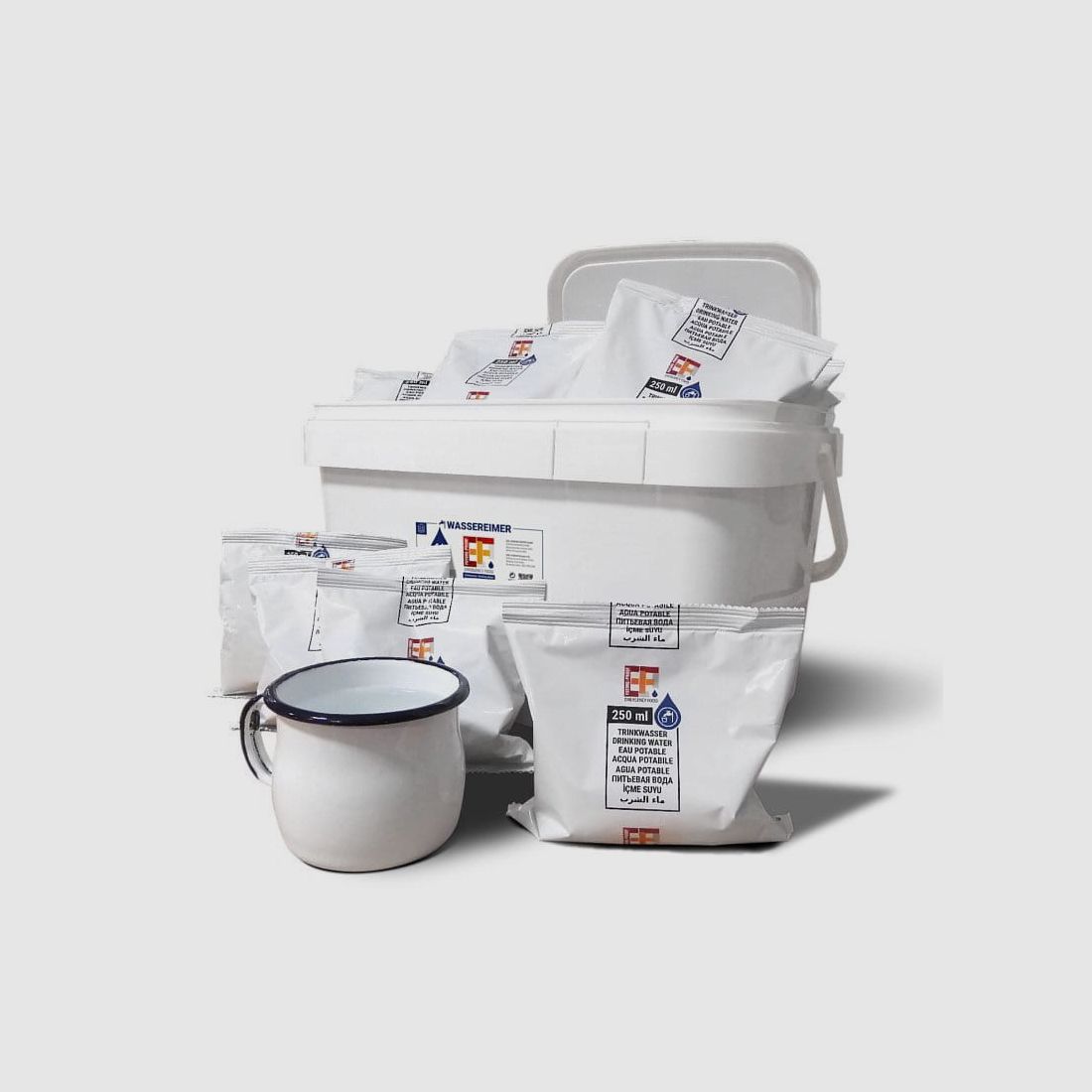 CONVAR EF Cubo de agua potable 6 L