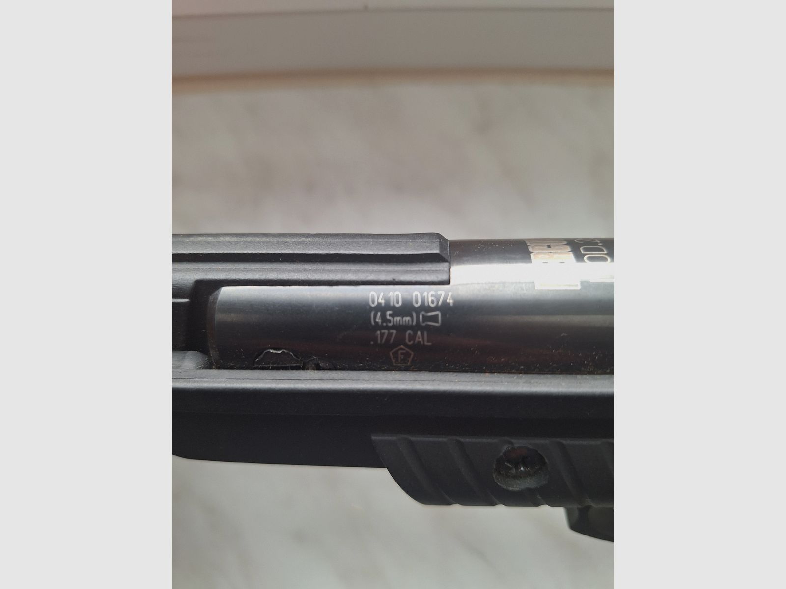 Air pressure pistol Mercury Mod. 25 cal. 4.5mm