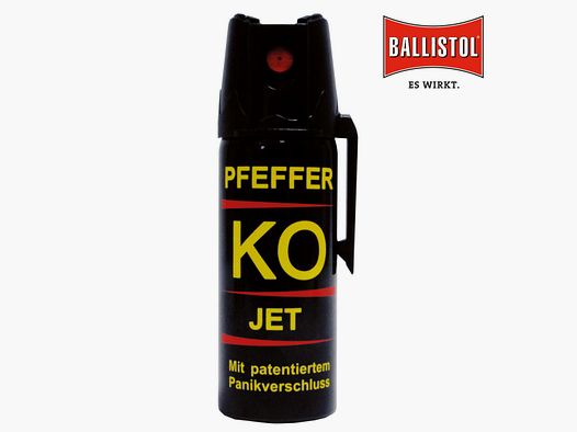 Spray au poivre Ballistol KO JET 50ml