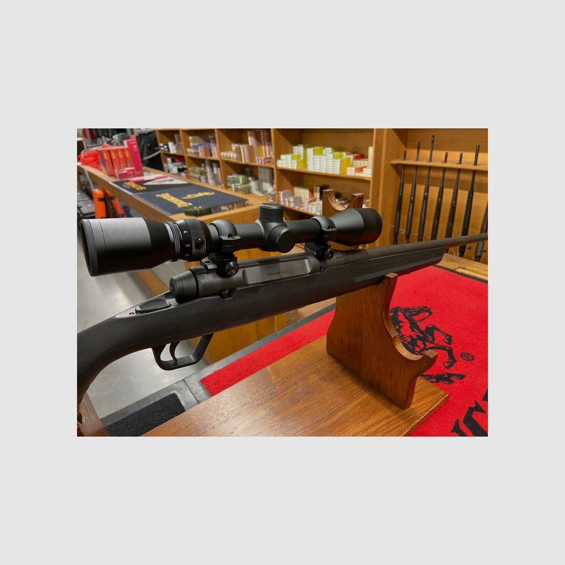 Savage Axis mit Gewinde für Linkshänder + Zielfernrohr 3-9x40, Bild 6 von 6