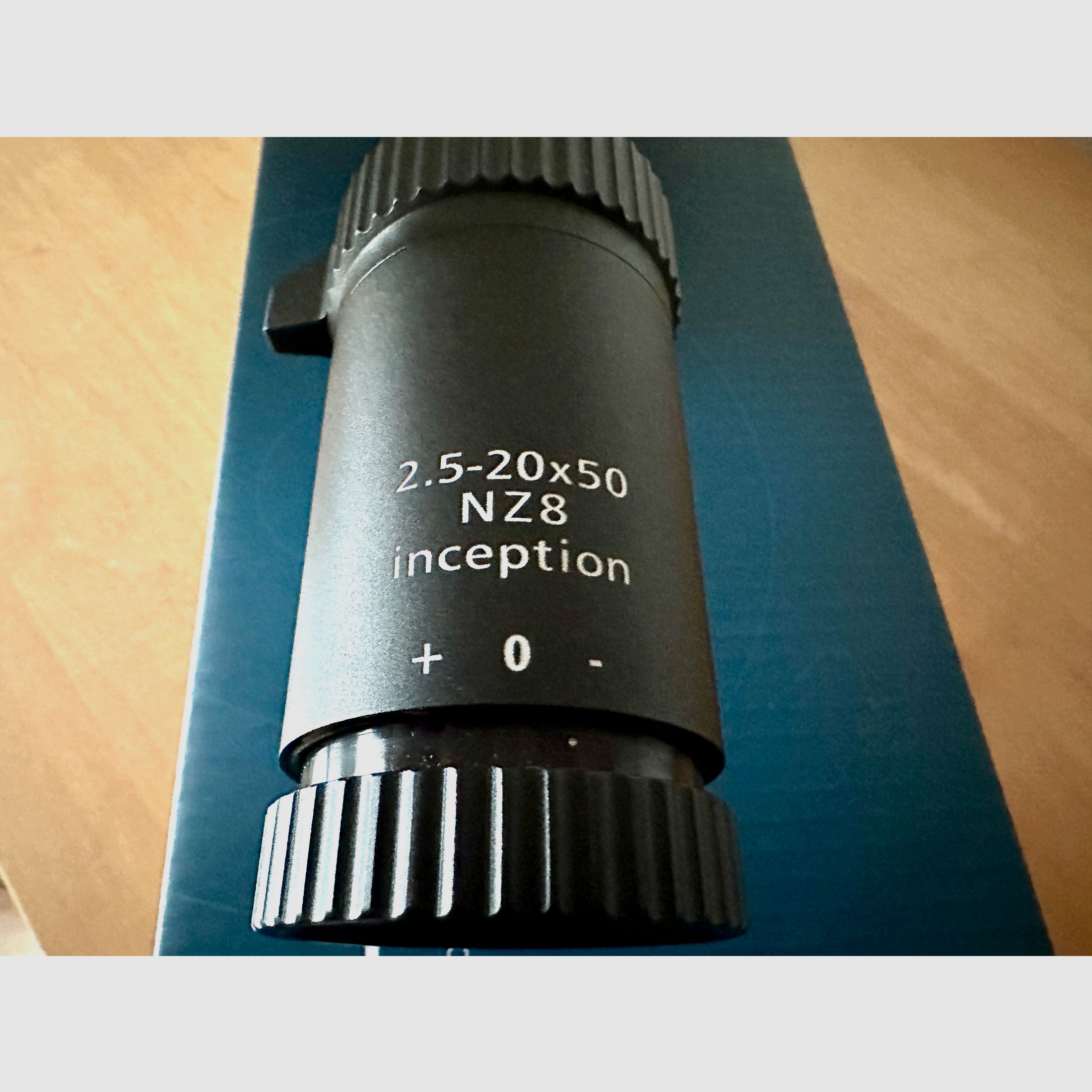 Noblex  NZ8 Inception 2,5-20x50 inkl.  Innomount Blockmontage WIE NEU