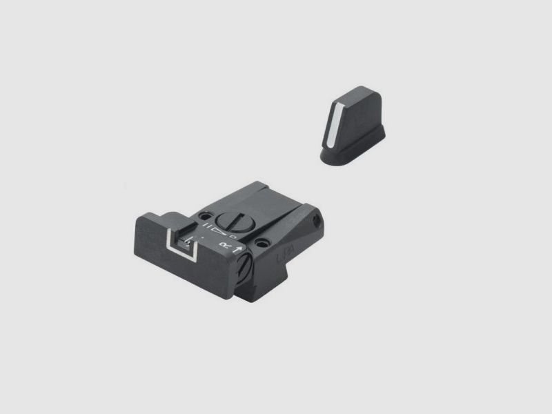 SPR Visier White Outline CZ75/75B/85