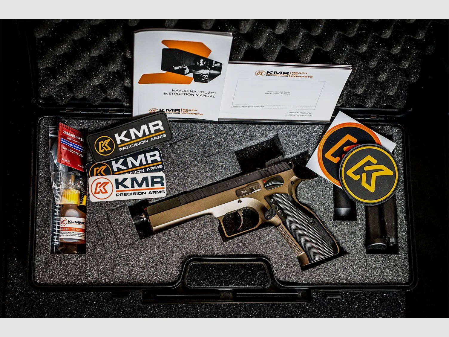 KMR S-02 .22 LR, OR, SA/DA, 10R, Bronze-Black, 6″ barrel, FOF, HAR, Bild 2 von 11